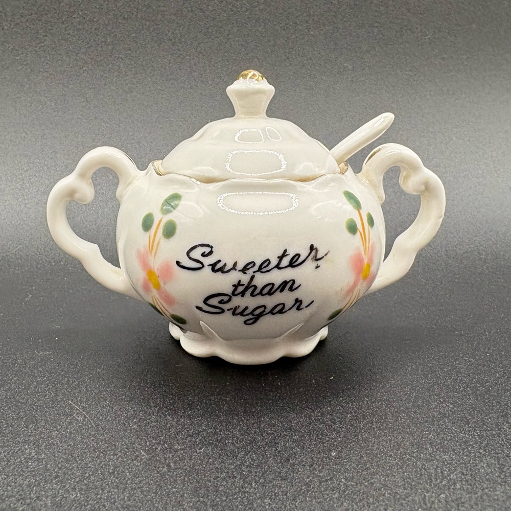 Mini China Sugar Bowl